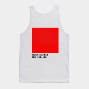 Manchester Red RGB Tank Top